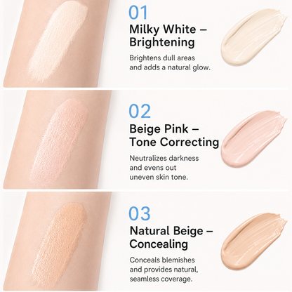 Limited Stock ⏰️Buy 1 Get 1 Free！ 24H Full-Coverage Concealer Pen – Lightweight & Blendable Formula