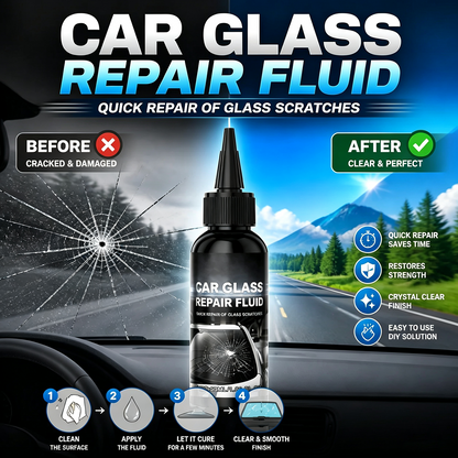 🔥Last Day 50% OFF🔥Fast-Acting Windshield Crack & Chip Repair Kit
