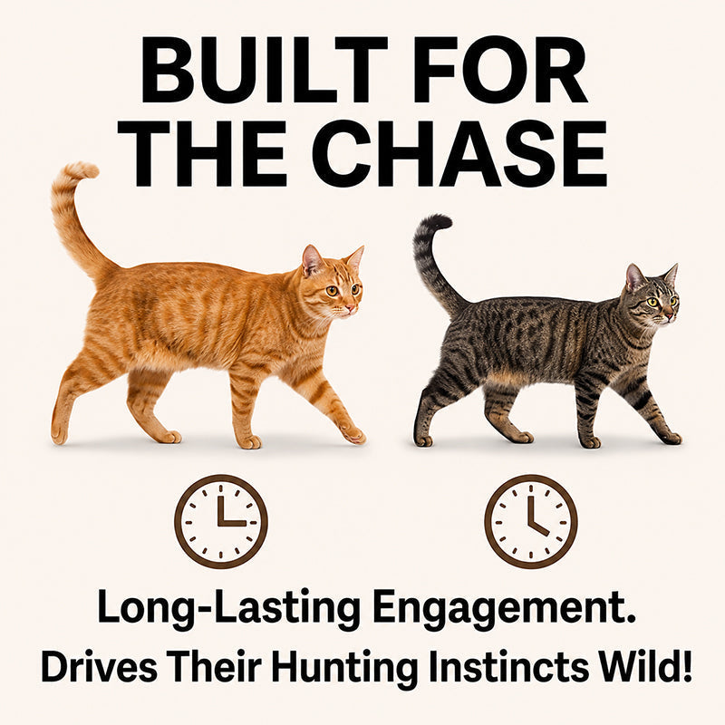 🎁LAST DAY SALE ! 50% OFF—Say Goodbye to Boredom: The Wind-Up Mouse That Drives Cats Wild! 🐭💥