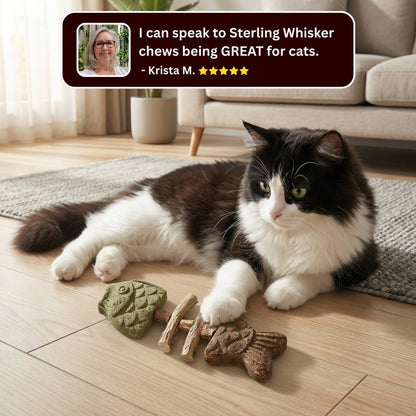 Catnip & Silvervine Chew|🔥 LAST DAY SALE!  50% OFF