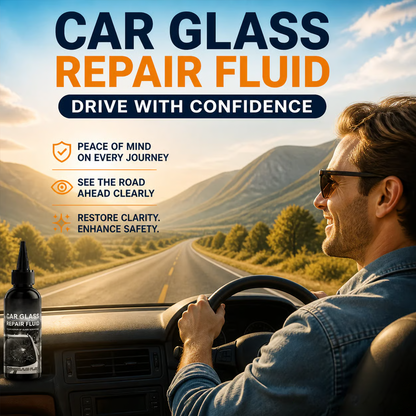 🔥Last Day 50% OFF🔥Fast-Acting Windshield Crack & Chip Repair Kit