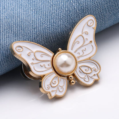 50% OFF🔥 LAST DAY SALE!🦋 No-Sew Butterfly Jean Clips – Instant Waist Adjuster for Jeans, Skirts & More 👖✨