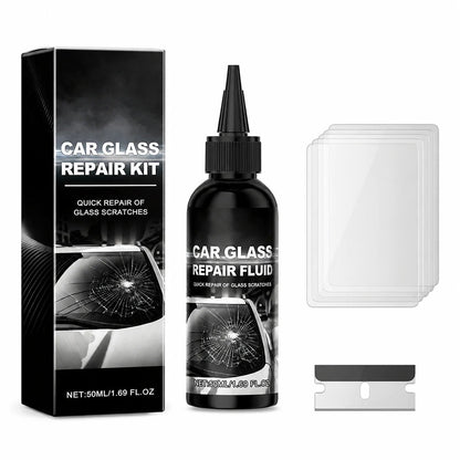 🔥Last Day 50% OFF🔥Fast-Acting Windshield Crack & Chip Repair Kit