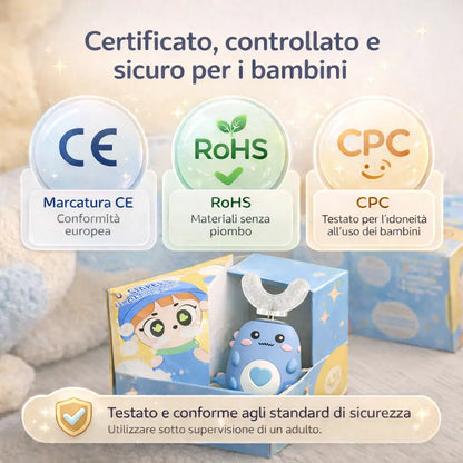 DinoBrush - Spazzolino elettrico per bambini