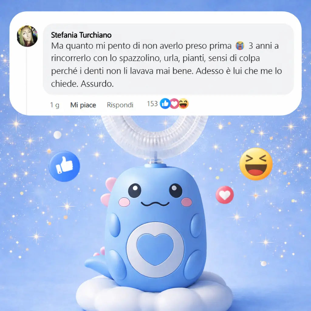 DinoBrush - Spazzolino elettrico per bambini