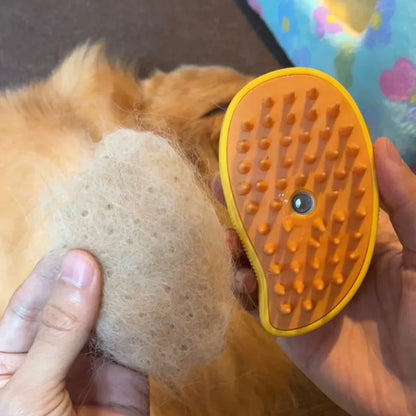 🔥 Last Day Buy 1 Get 1 Free – Only $14.99 Each! 🐾 One-Click Spray Pet Brush – Stop Shedding & Flying Fur Instantly