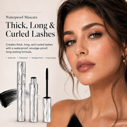 LAST DAY - BUY 1 GET 1 FREE✨Waterproof Curling & Lengthening Mascara