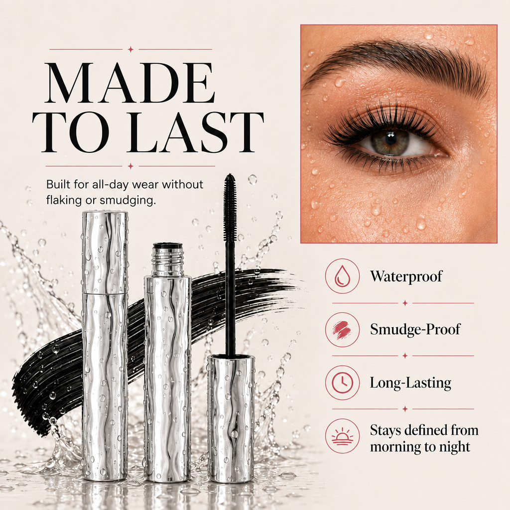 LAST DAY - BUY 1 GET 1 FREE✨Waterproof Curling & Lengthening Mascara