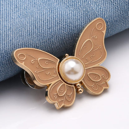 50% OFF🔥 LAST DAY SALE!🦋 No-Sew Butterfly Jean Clips – Instant Waist Adjuster for Jeans, Skirts & More 👖✨