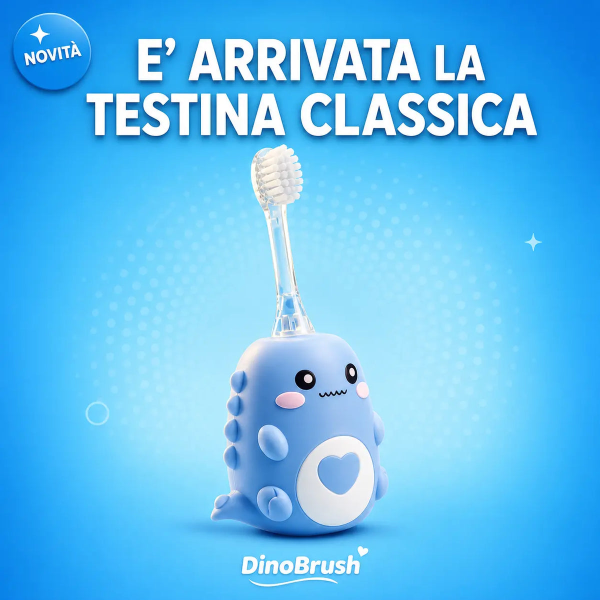 DinoBrush - Spazzolino elettrico per bambini