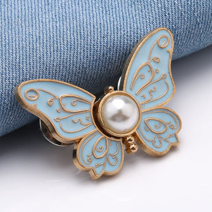 50% OFF🔥 LAST DAY SALE!🦋 No-Sew Butterfly Jean Clips – Instant Waist Adjuster for Jeans, Skirts & More 👖✨